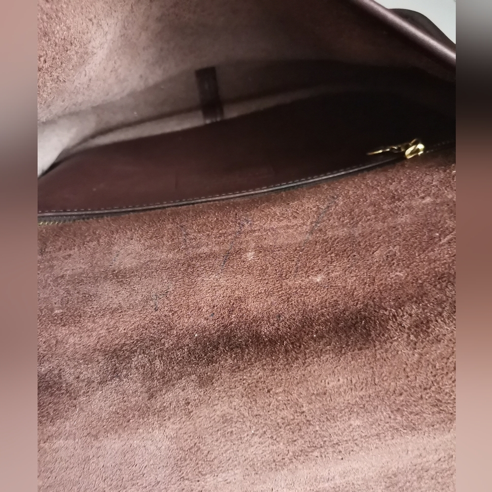 VINTAGE COACH BROWN 9790 CROSSBODY BAG. - Picture 12 of 12